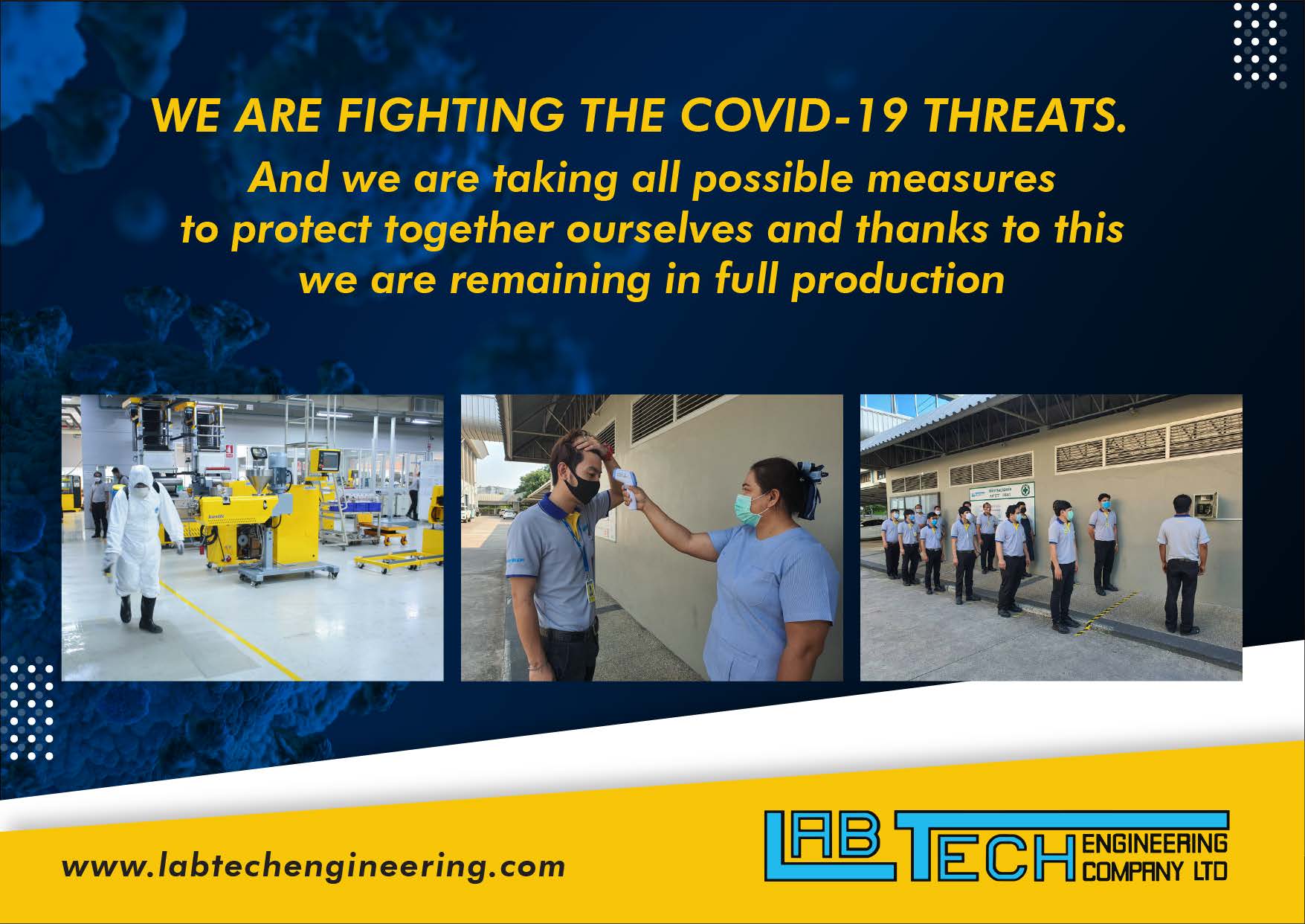 Производство оборудования в условиях пандемии коронавируса - введены строгие меры безопасности на производственных площадках